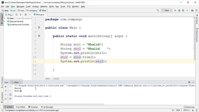 47 - Remove white space in strings : Java (Darija) смотреть онлайн