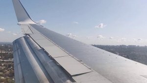 Посадка самолета в Турбулентность. Одесса.