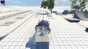 MONSTER VAN vs MONSTER TRUCK - BeamNG drive