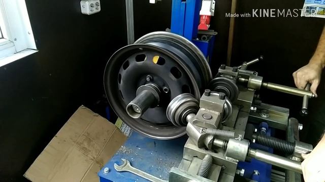 Восстановление железных дисков после ям. смотреть онлайн