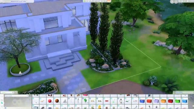 MODERN HOUSE | +CC | The Sims 4: Speed Build 1/5