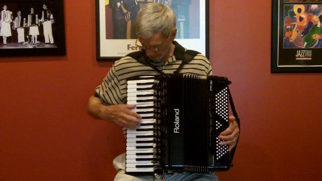 Patriotic Medley Demonstrating User Program Feature, Roland FR-3x Virtual Accordion, Richard Noel