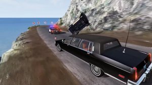 Beamng drive - Падение с обрыва 37 | HITGAMEZ