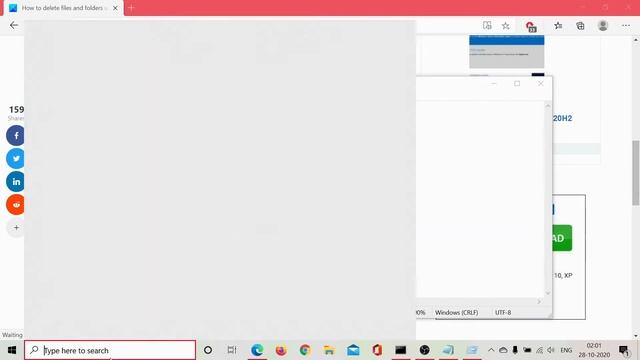 How to delete files and folders using Command Prompt in Windows 10 смотреть онлайн