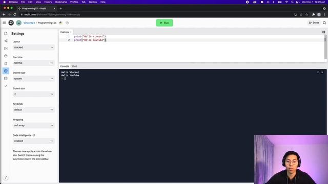 First Program print() - Python | Lesson 1 (Free Coding Bootcamp)