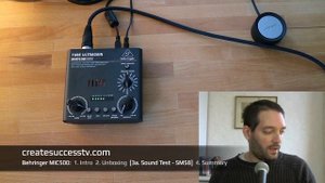 Behringer MIC500 Tube Ultragain - USB Audio Interface Tube Preamp Review