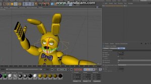 анимируем спринг бонни в синема 4д (CINEMA 4D)