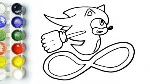 COMO DIBUJAR a SONIC EXE KAWAII paso a paso facil