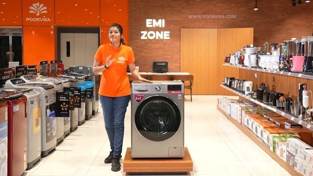 Washing machine with a twist | Washing machine Review in Tamil | Poorvika India