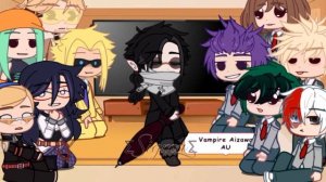 bnha | mha react to Aizawa au's [erasermic] // bad apple // gacha club