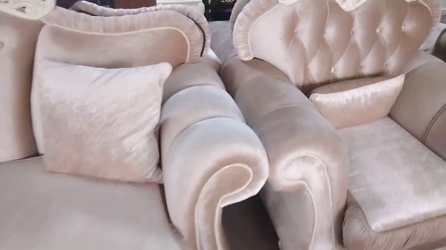 Мягкая мебель Патрисия Крем Корень глянец от фабрики Эра мебель.