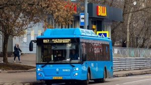 Информатор автобуса 857 Метро Речной вокзал - Ст. МЦД1 Бескудниково.