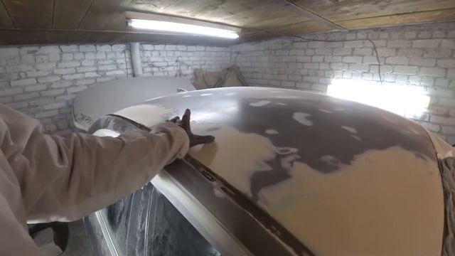 Подготовка bmw e65 к покраске( часть 2 ) смотреть онлайн