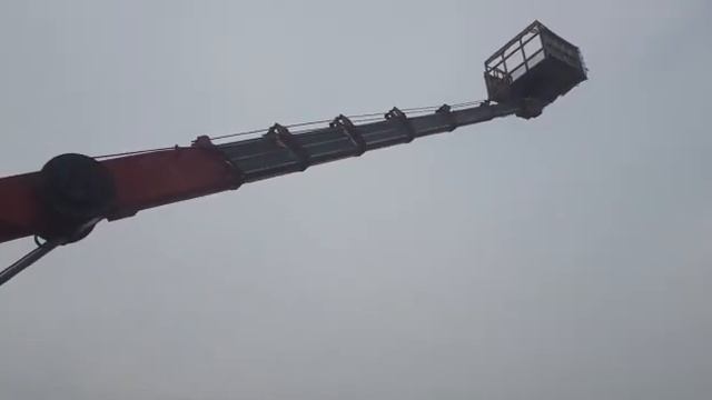 Автовышка 45 метров, Novas SKY450. смотреть онлайн