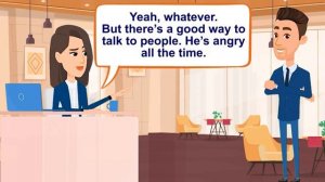 At the hotel conversation