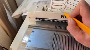 ВЯЗАЛЬНАЯ МАШИНА Silver Reed лекальное устройство