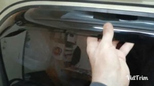 DAEWOO MATIZ  Установка дефлектор окон.