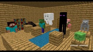 Monster School: Drawing - Minecraft Animation
