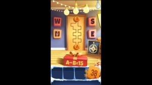 38 уровень. Открой 100 дверей. Новогодняя