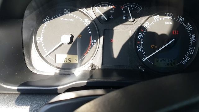 Skoda Octavia 1 1.9tdi asv start at -10