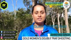 CWG 2018- Shreyasi Singh wins a gold in the women's double trap shooting