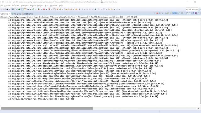 Session 8 Spring security prep смотреть онлайн