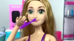 Barbie Rapunzel Pink Bedroom Cinderella 🤗Bedroom Morning Routine Pink Bedroom💖