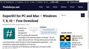 SuperSU app for PC - Windows / Mac - Free Download