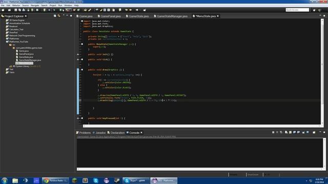 Java 2D Platformer Tutorial #4 - Creating the Menu State смотреть онлайн