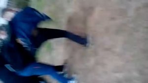 Нога застряла в...