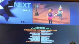 Trolls (2016) end credits (FX live channel)