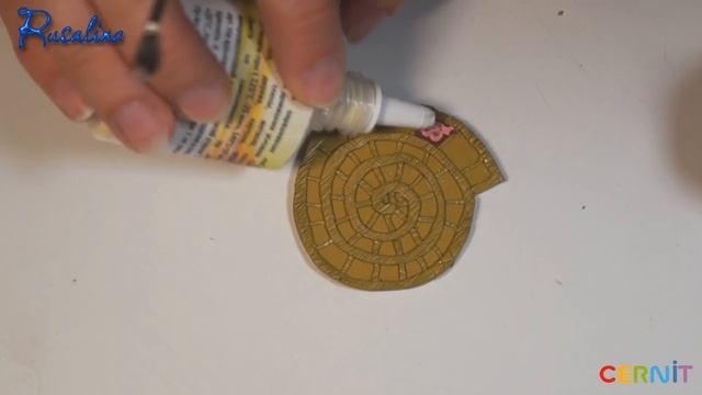 Брошь "Аммонит" ❤ Полимерная глина ❤ Мастер-класс ❤ Polymer clay tutorial