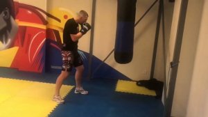 Прямые удары на мешке! Тренировка для любителей бокса!