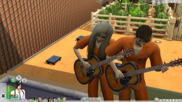 The Sims 4 Challenge: Тюрьма - #18 Шикарный дуэт смотреть онлайн