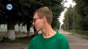 В жару в Новомосковске раздают воду