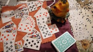 Вернётся ли крестовый♣️король к червовой♥️ даме⁉️гадание на игральных картах.