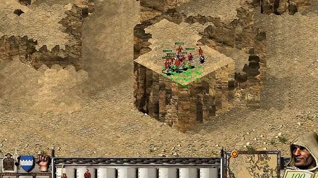 Stronghold Crusader - Mangonel Fort [Invasion] смотреть онлайн