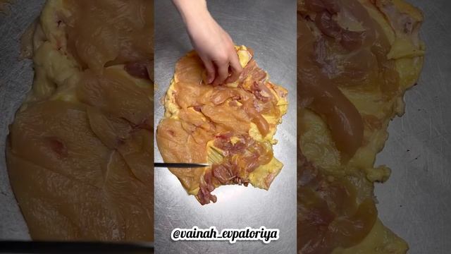 Рулет куриный #курица #вкусно #кафе #заказ #подомашнему