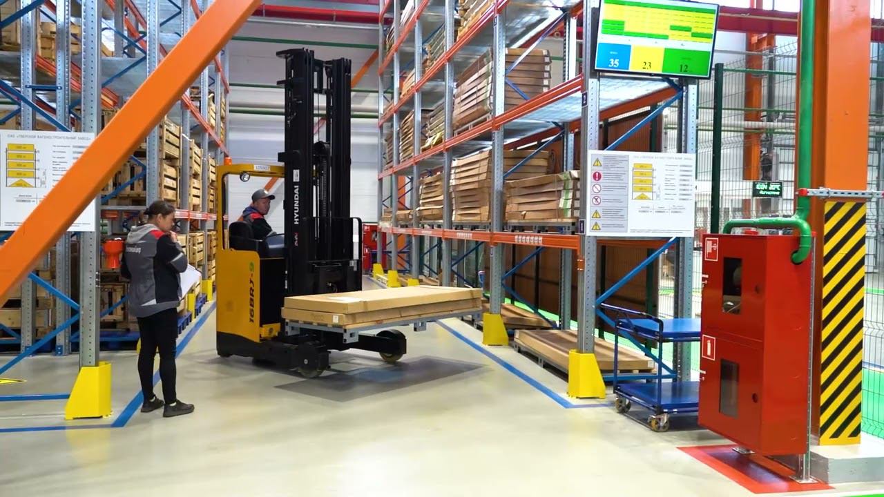 На ТВЗ начал работу логистический центр №2 смотреть онлайн