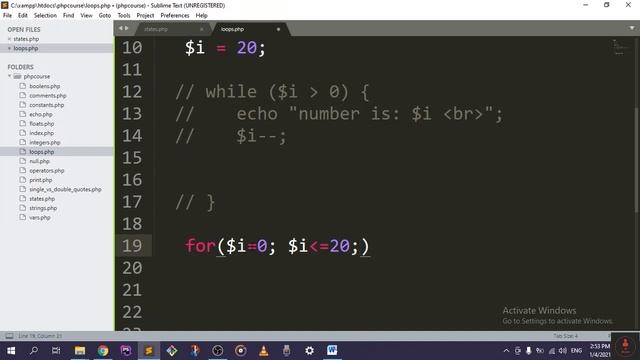 24 - For - Complete PHP Course