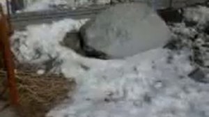 Маска скорби в г. Магадан .