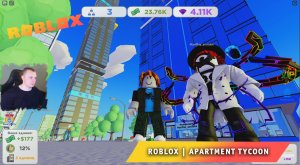 Roblox ➤ Apartment Tycoon ➤ Играем с Максом ➤ Полное прохождение игры Роблокс Квартира Тайкун