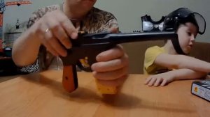 Детский пистолет, а стреляет как настоящий!! Обзор от Валеры.