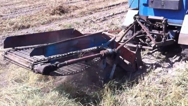 Картофелекопалка однорядная