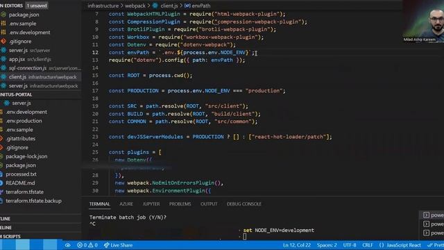 How to Use Environment Variables (Node.JS, Webpack) смотреть онлайн