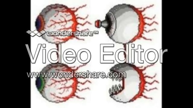 Terraria boss 2 - Wall Of Flesh - The Twins Theme Music смотреть онлайн