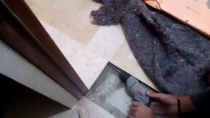 Выявление и заполнение образовавшейся пустоты клеем 1