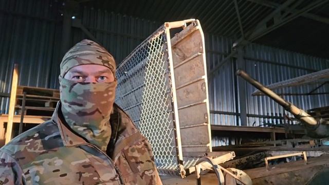 Самодельная защита против дронов на БМП и не только.