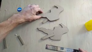 Мотоцикл из картона/Motorcycle made of cardboard/DIY
