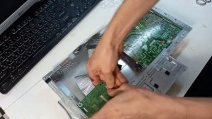 Ремонт монитора Acer v223hqv. Включается с задержкой.